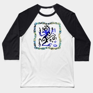 Tribal Native American Ancient Symbol Baseball T-Shirt